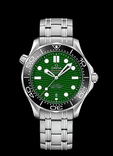 Seamaster groen_zwart