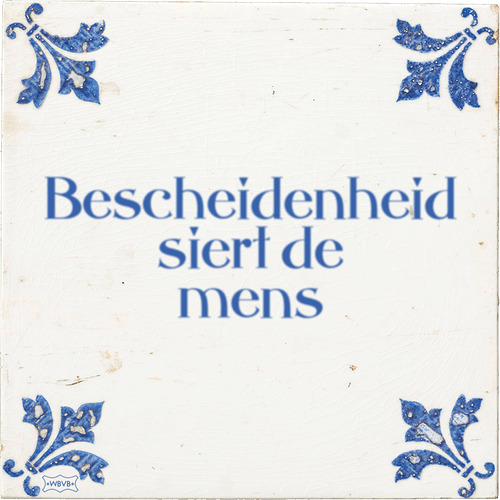 bescheidenheid-siert-de-mens