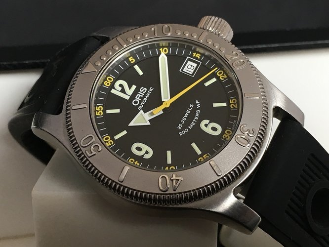 FS Oris Diver 200M Automatic Date Ref. 7502 Very good co
