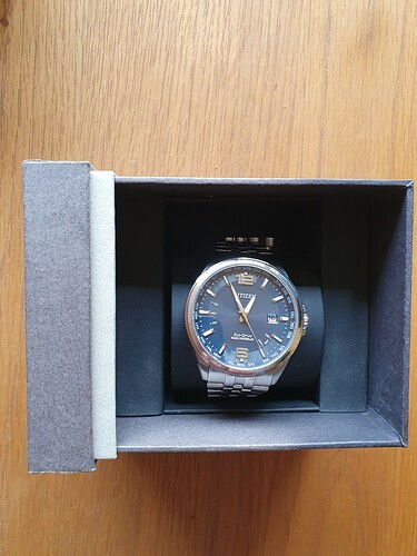 horloge in doos