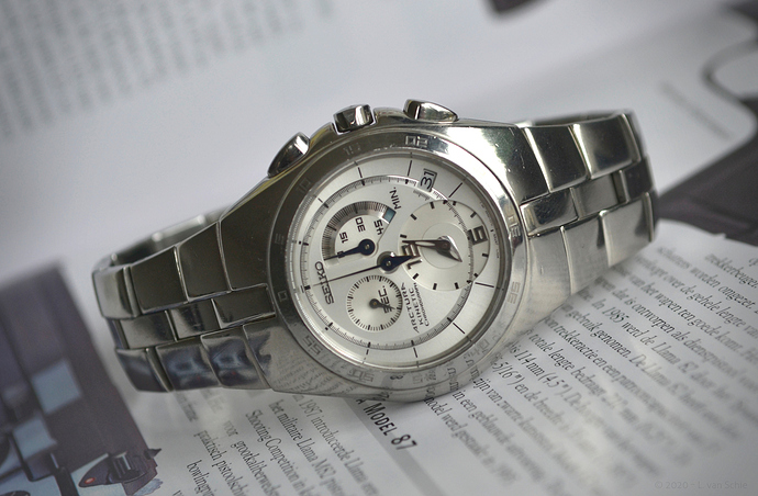 Seiko SNL001 Arctura Kinetic Relay