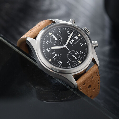 W-1713 IWC Flieger Chronograph ref 3706 Tritium Dial_008_1x1