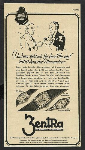 Zentra 1937