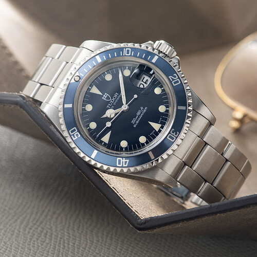 W-1225 Tudor Submariner Blue Dial ref 79090 Box and Paper Set_010_1x1