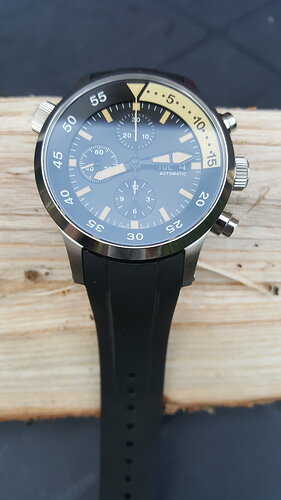 Custom Build Valjoux 7750 Top Grade Chronograph 20 Atm saffier (1)