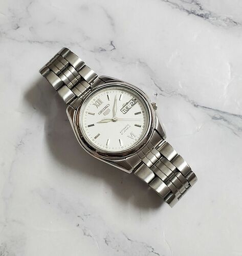 Seiko White Sunburst Stunning Dial Retro Vintage Sports Rare JDM Automatic s-l1600a
