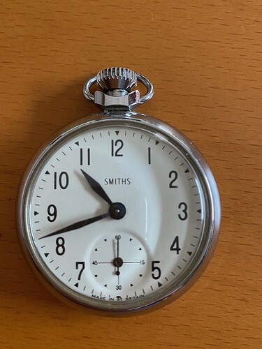 Smiths Pocket Watch 1974