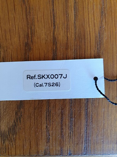 Tag SKX007j