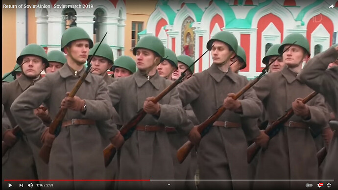 Return of Soviet-Union _ Soviet march 2019