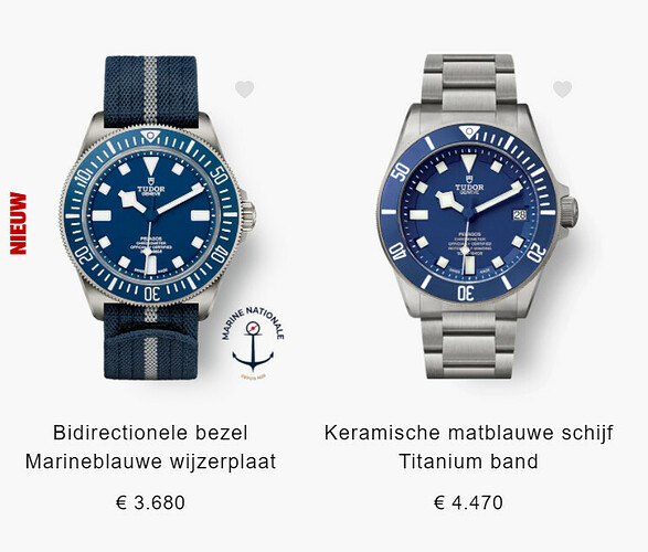 Pelagos Blue vs Blue
