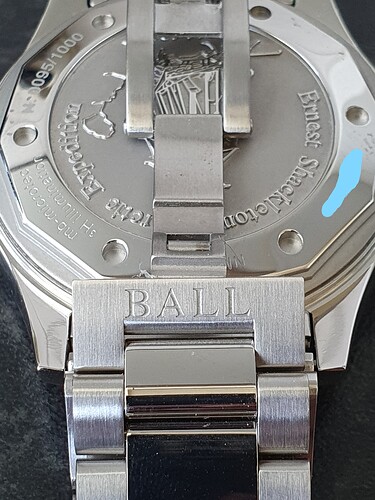 Ball op sluiting