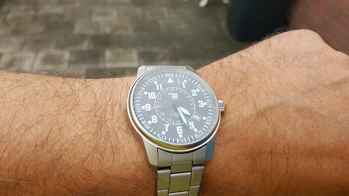 W Chrono pilot style-Miyota 8215