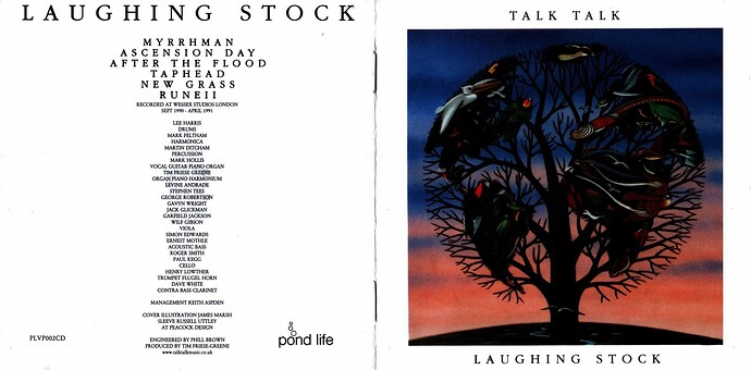 A9 Talk Talk - Laughing Stock - Bookle