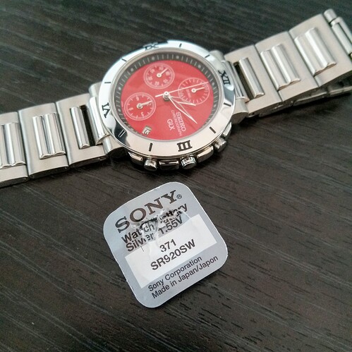 Seiko GLX batterij