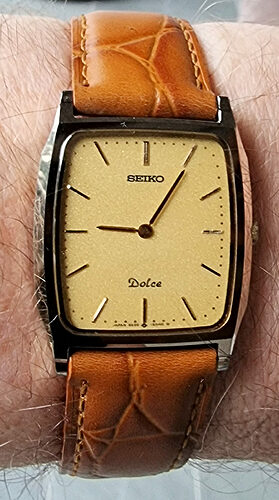 Seiko Dolce Quartz 9530 5030 Tungsten Carbide 1987 HAQ