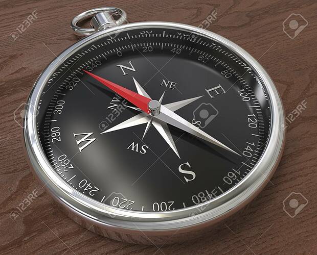 69639462-compass-metal-compass-black-dial-wooden-background-3d-render-