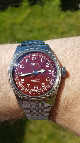 Oris Big Crown Pointer Date Oxblood Dial #1