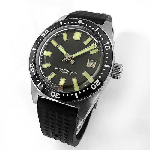 San-Martin-62MAS-Men-Automatic-Watch-Stainless-Steel-diving-Watch-200m-Water-Resistant-12-Luminous-Bezel