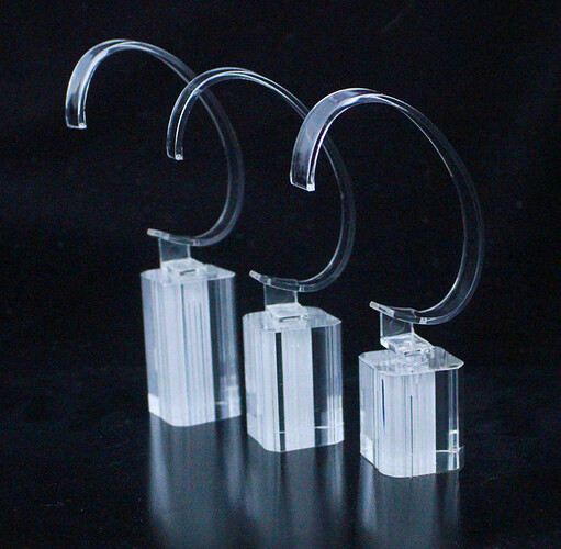 Acryl-Clear-Horloge-Display-Stand-Horloge-Display-C-Cirkel-Horloge-Showcase