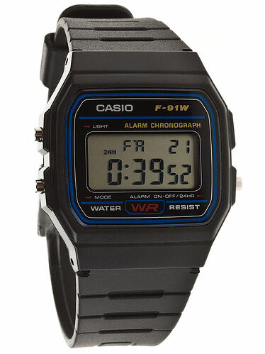 F+91W+1YEF+Horloge