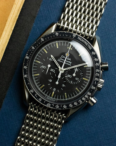 Omega Speedmaster vintage mesh