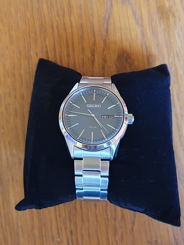 horloge om kussen