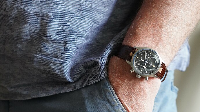 IWC Pilot chronograph