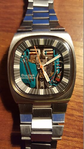 Bulova Accutron Triple Cushion