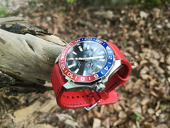 1971straps, handmade watch, pespi