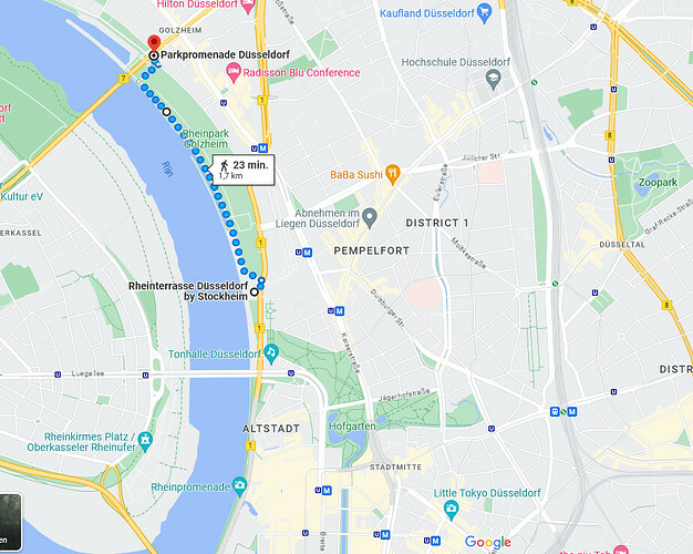 Parkeren Düsseldorf