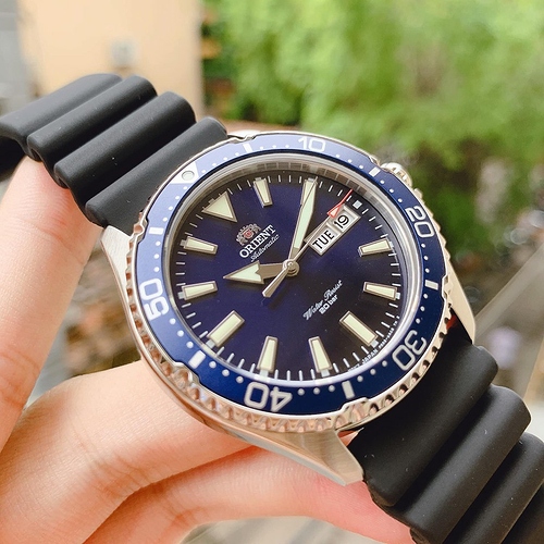 Orient Kamasu blue