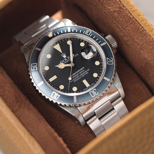 W-1794 Rolex Submariner Date Ref 16800 Matte Dial box & Paper_011_1x1