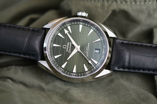 Omega-Seamaster-Aqua-Terra-150m-Master-Chronometer-41mm-Green-Dial-220.13.41.21.10.001-Review-1-768x512