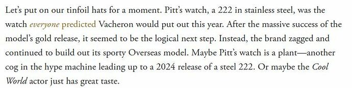 Brad Pitt VC222