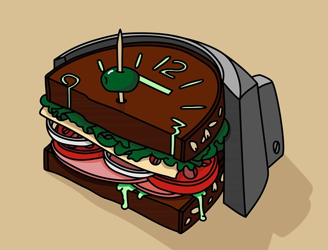 Sandwich-dial