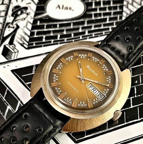 Bulova Jetstar vintage retro 1973