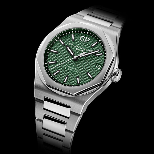 Girard-Perregaux-Laureato-42mm-Green-Dial-4
