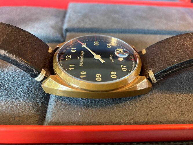 Meistersinger Metris Bronze | Klockspan