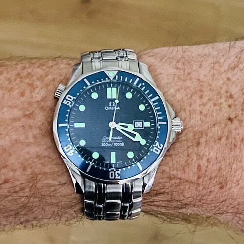 Omega Seamaster 300 - Lume