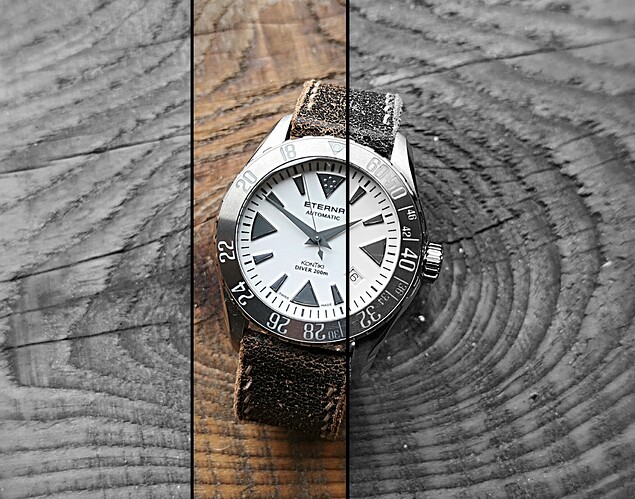 1971 straps - vintage watch strap - custom leather