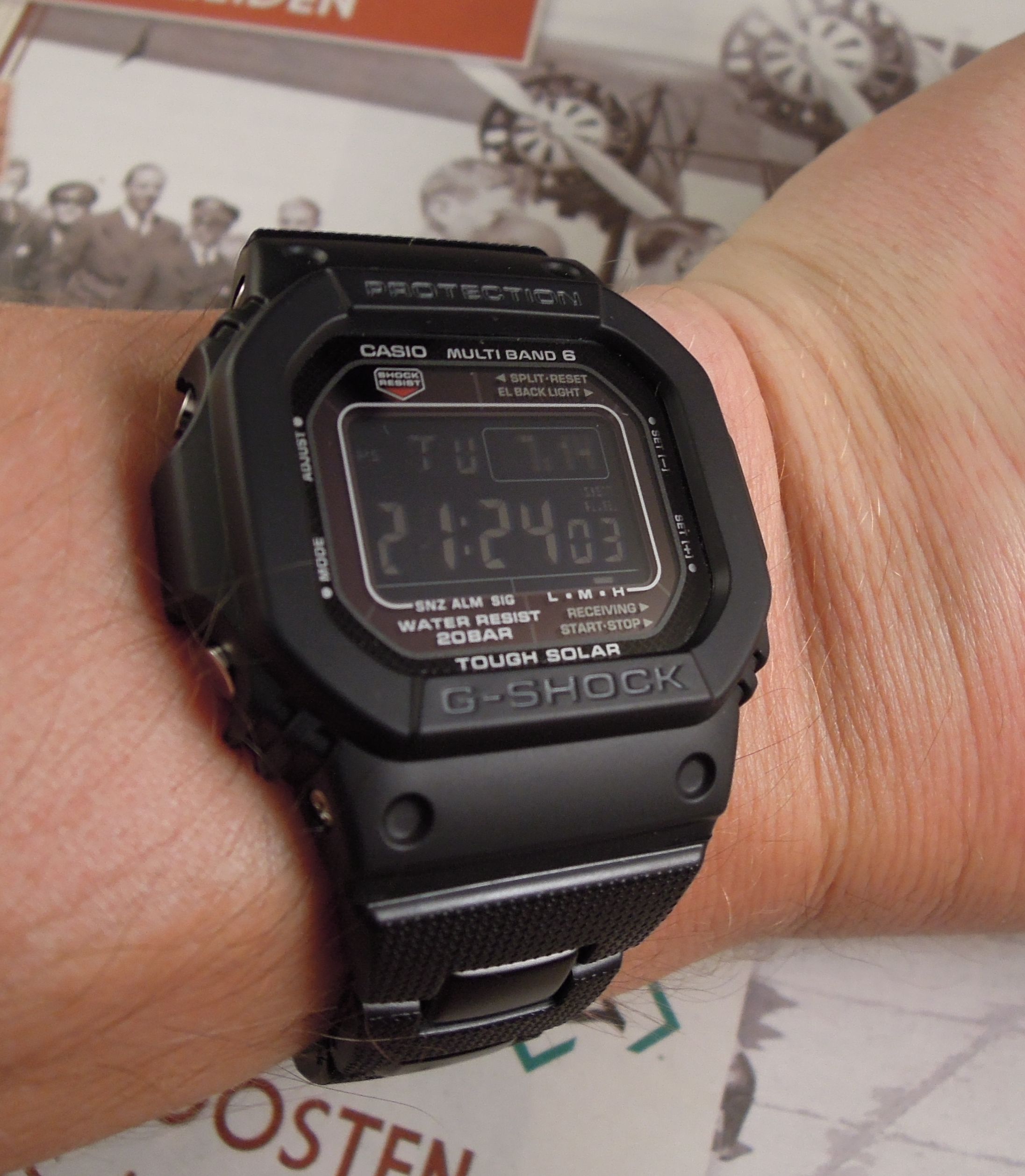 Nieuwe aanwinst Casio G shock GW M5610BC 1JF alweer geflipperd maar toch leuk topic Algemene Horlogepraat Horlogeforum het forum voor liefhebbers van horloges