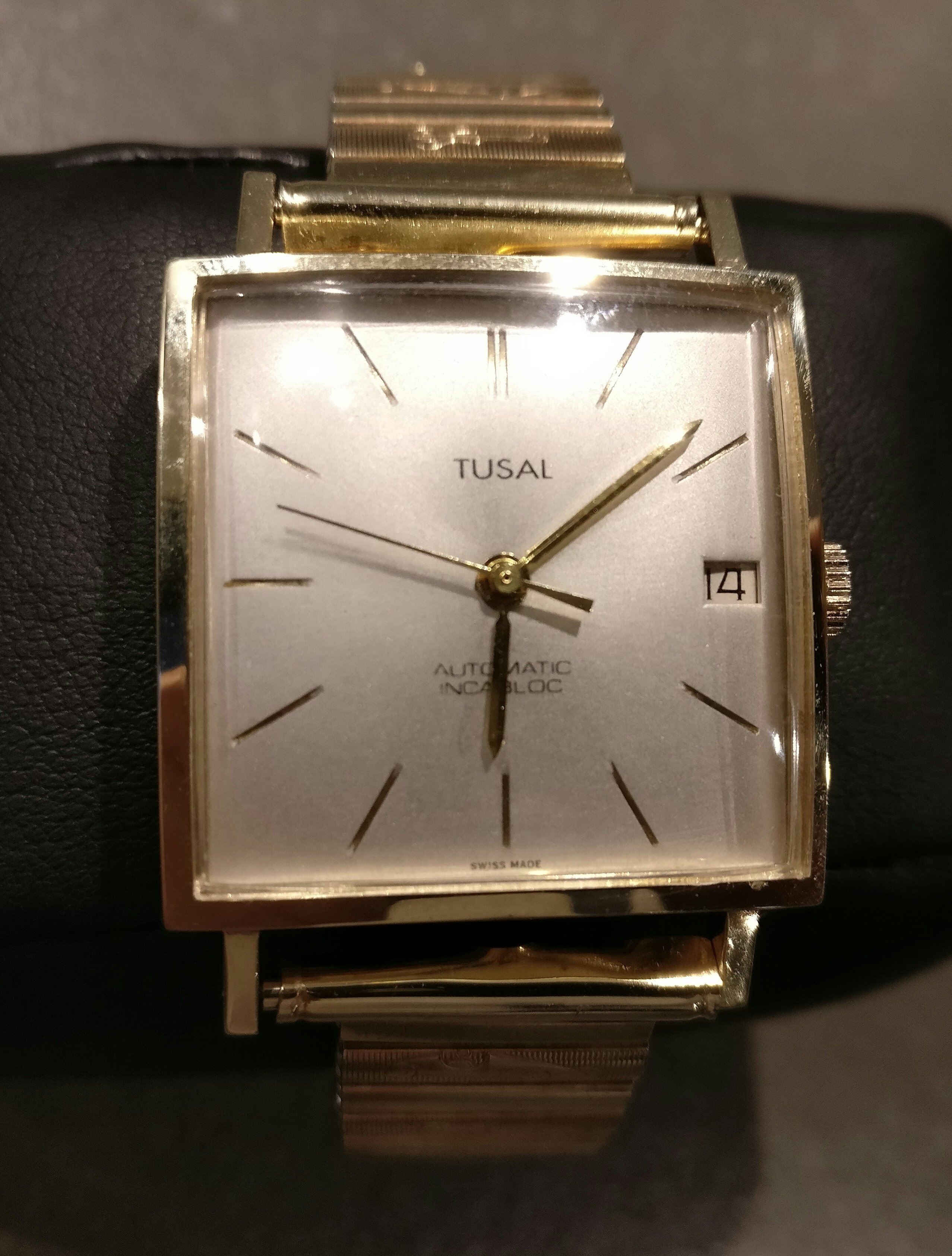 Tusal horloge goud best sale