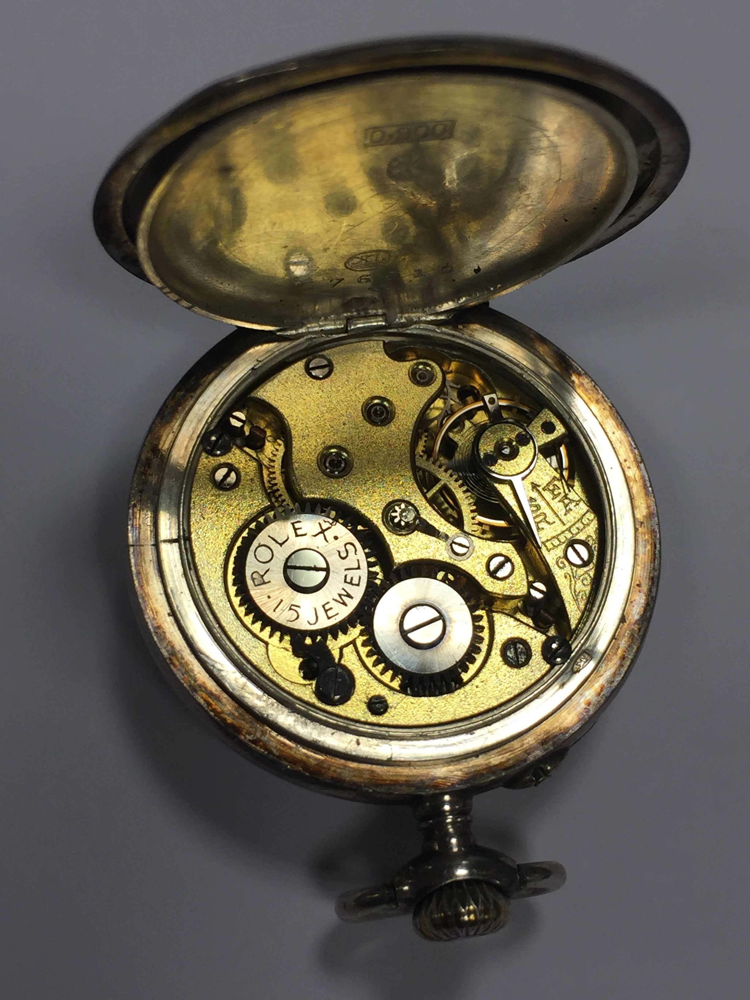 Zakhorloge met Rolex uurwerk Vintage Horlogeforum Horlogeforum
