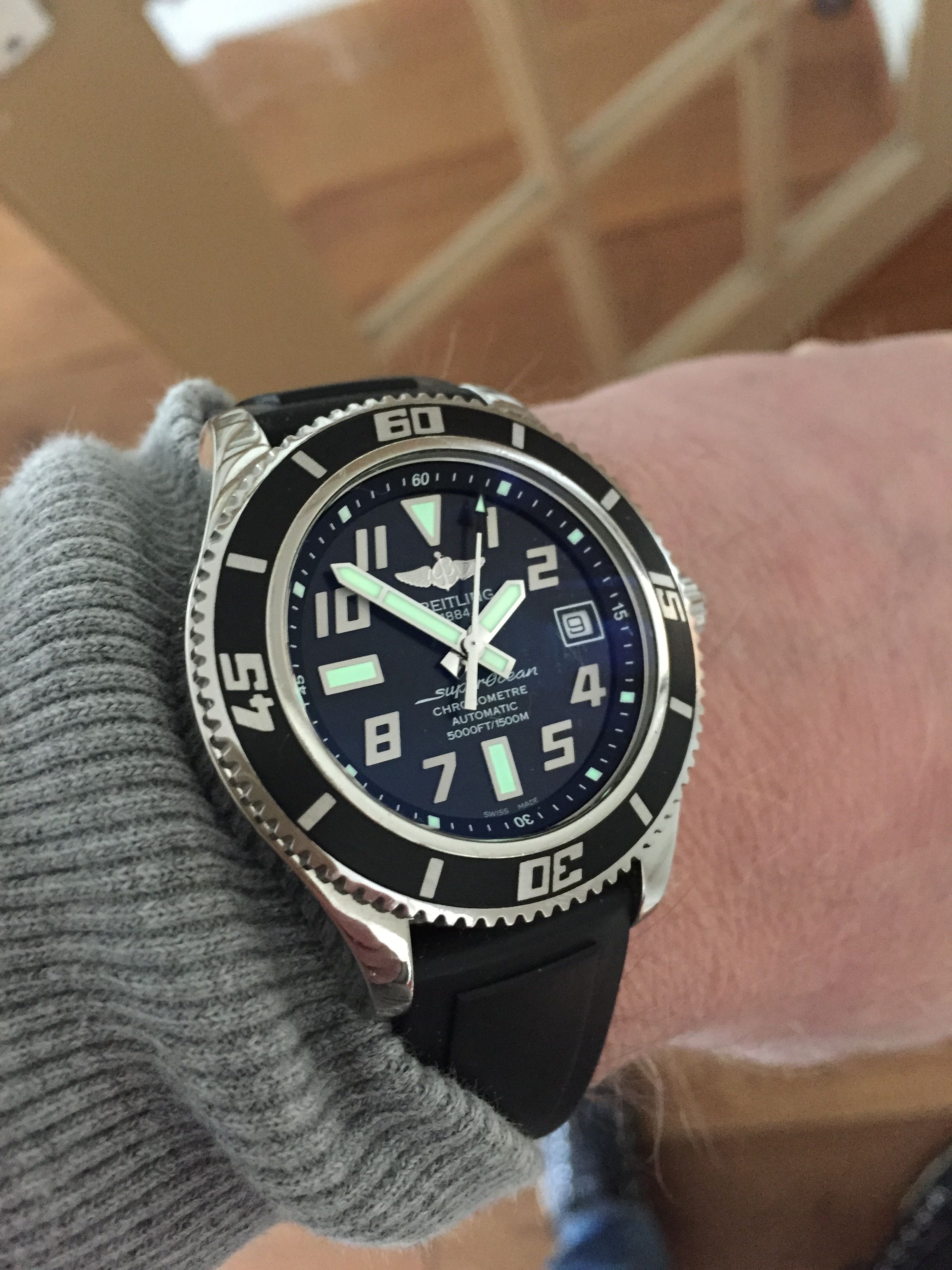 Breitling Superocean 42 - Algemene Horlogepraat - Horlogeforum.nl - het  forum voor liefhebbers van horloges