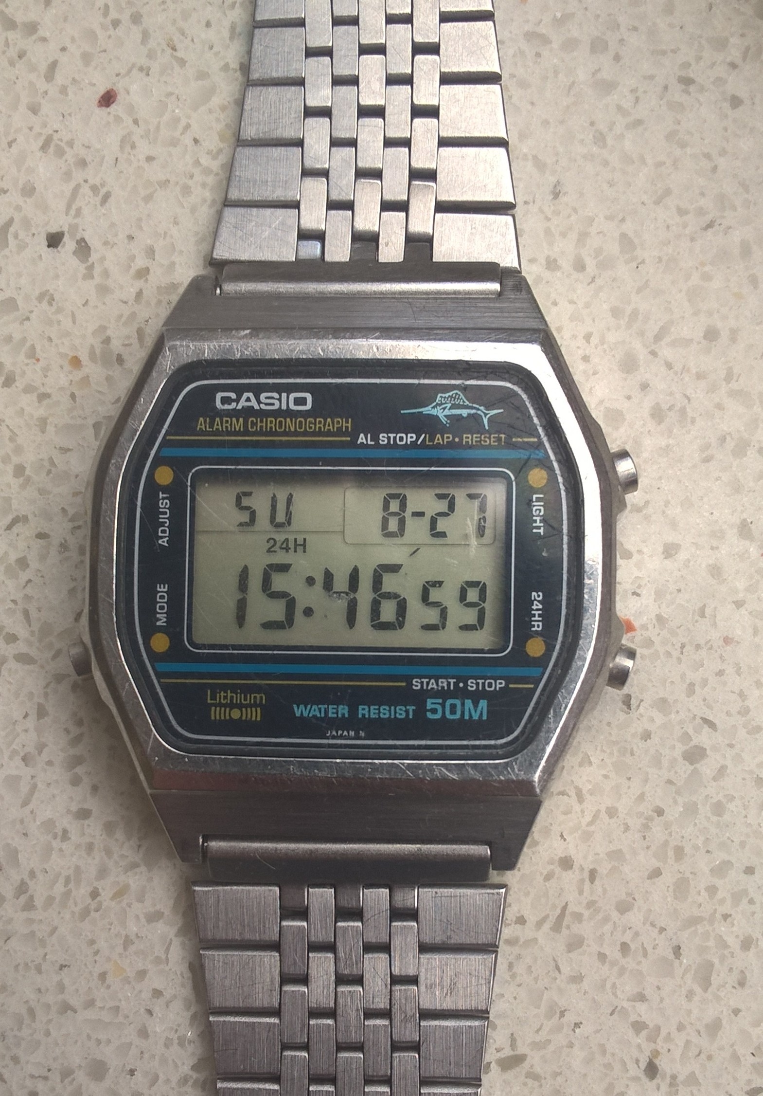 casio marlin w 36