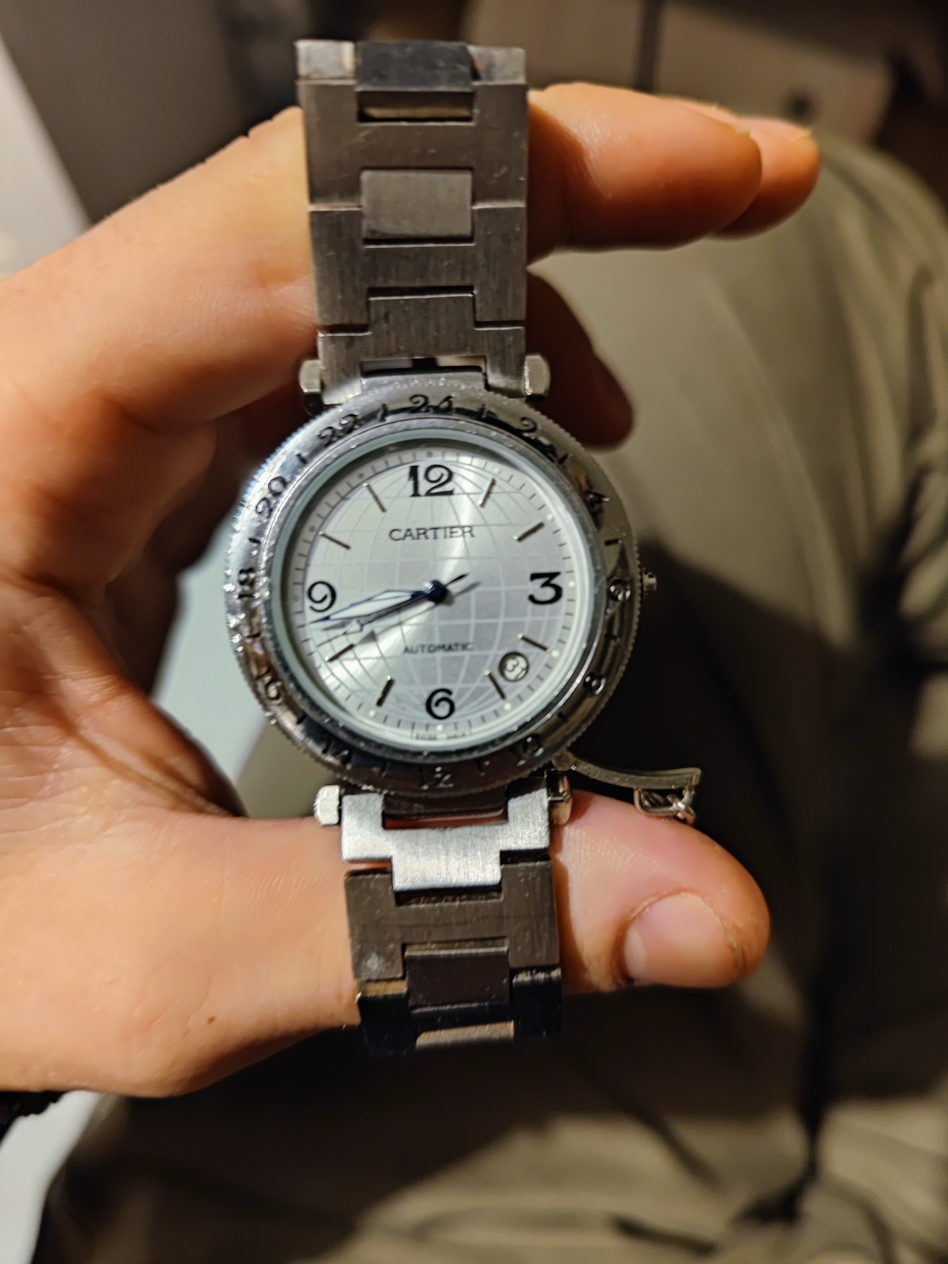 Montre cartier A68062 num ro ja nep dus Vragen