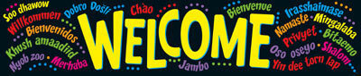 T25038Welcome_Multilingual_Classroom_Display_Banner