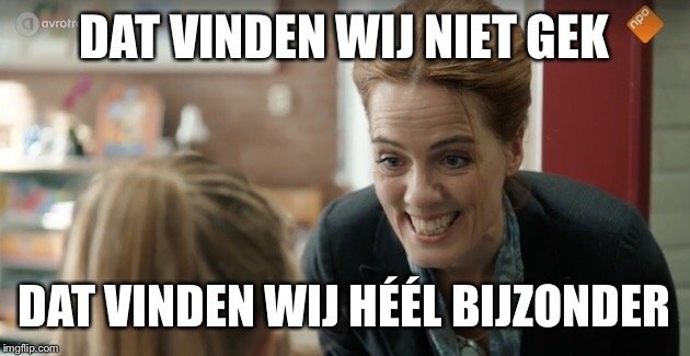Dat vinden wij niet gek