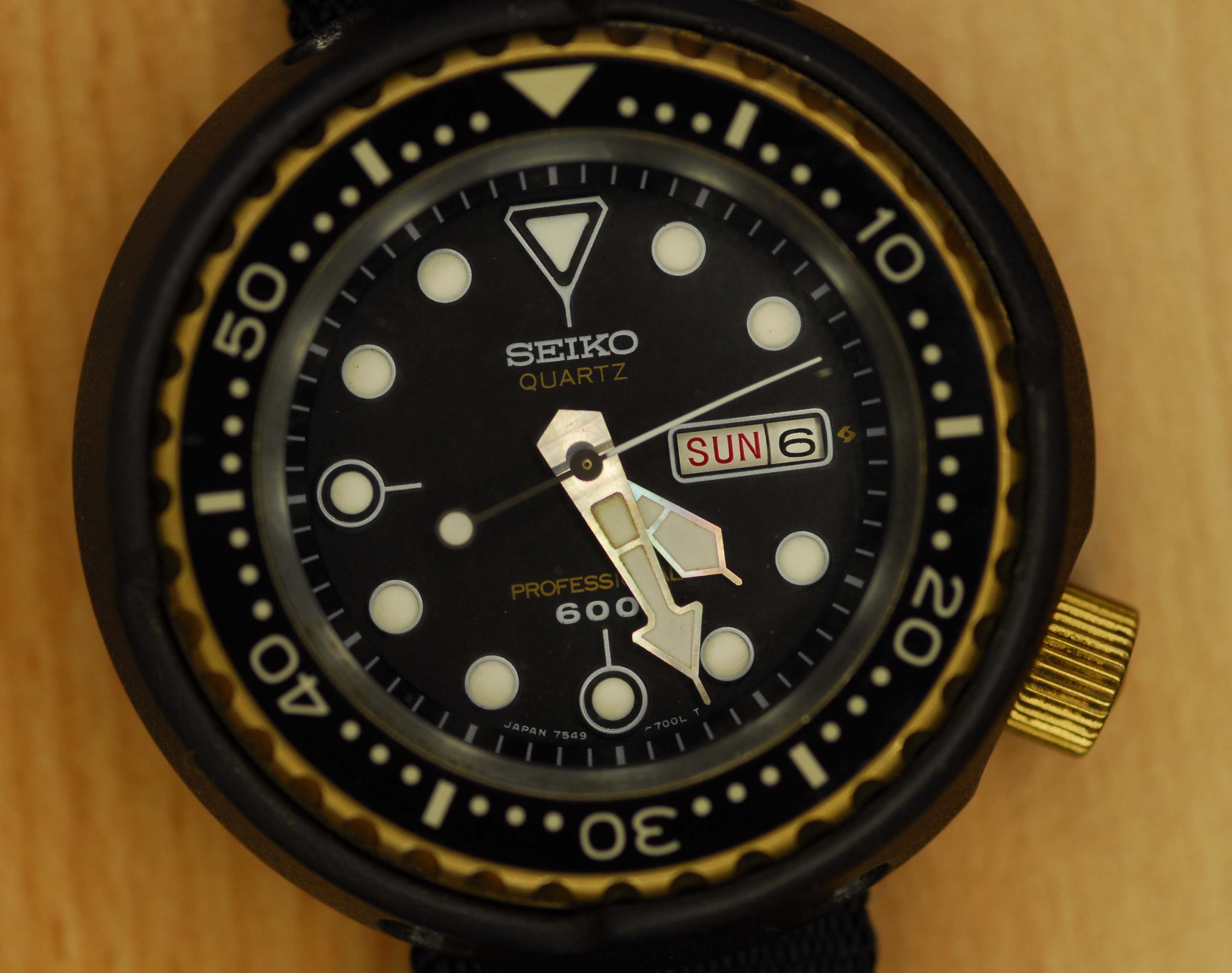 Seiko 7549-7000 Golden Tuna: You're screwed! - Vintage Horlogeforum -   - het forum voor liefhebbers van horloges
