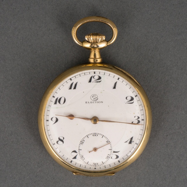 14k gouden zakhorloge Election - Horlogemarkt (archief) - Horlogeforum.nl - het voor liefhebbers van horloges